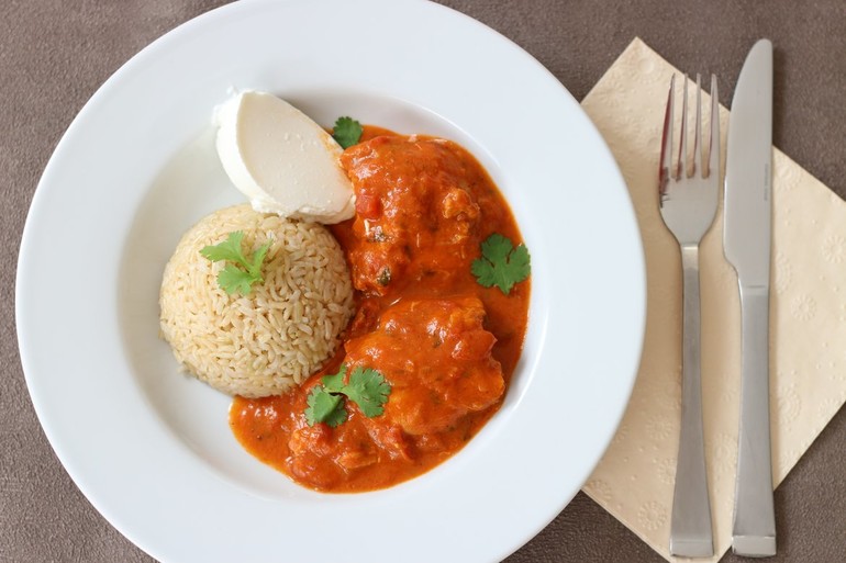 dodatkowy obraz dla Kurczak Tikka Masala z wolnowaru