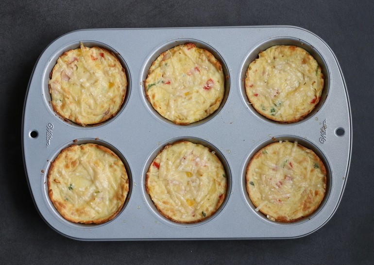 dodatkowy obraz dla Ziemniaczane muffiny z warzywami