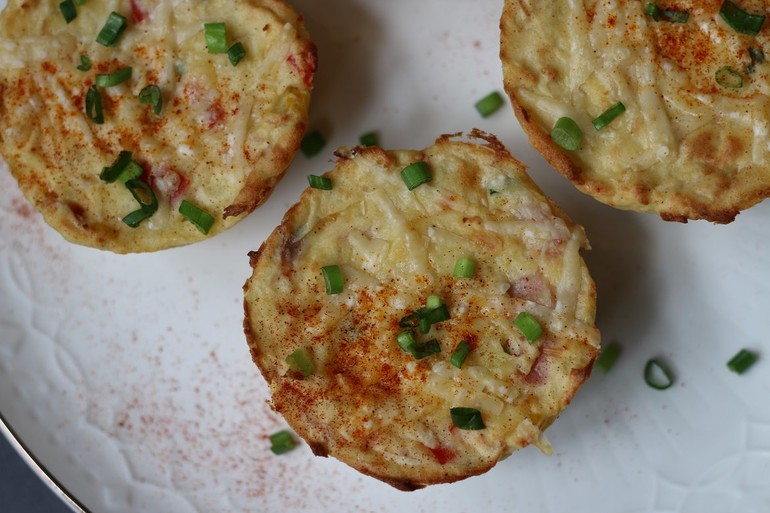 dodatkowy obraz dla Ziemniaczane muffiny z warzywami
