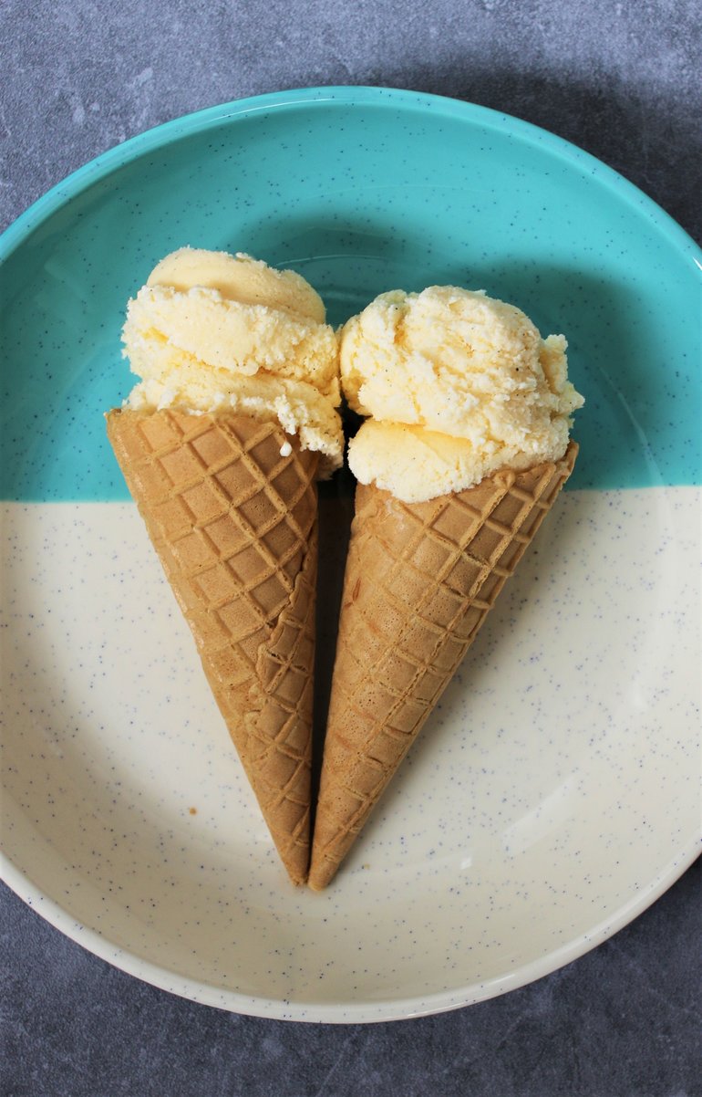 Francuskie lody waniliowe